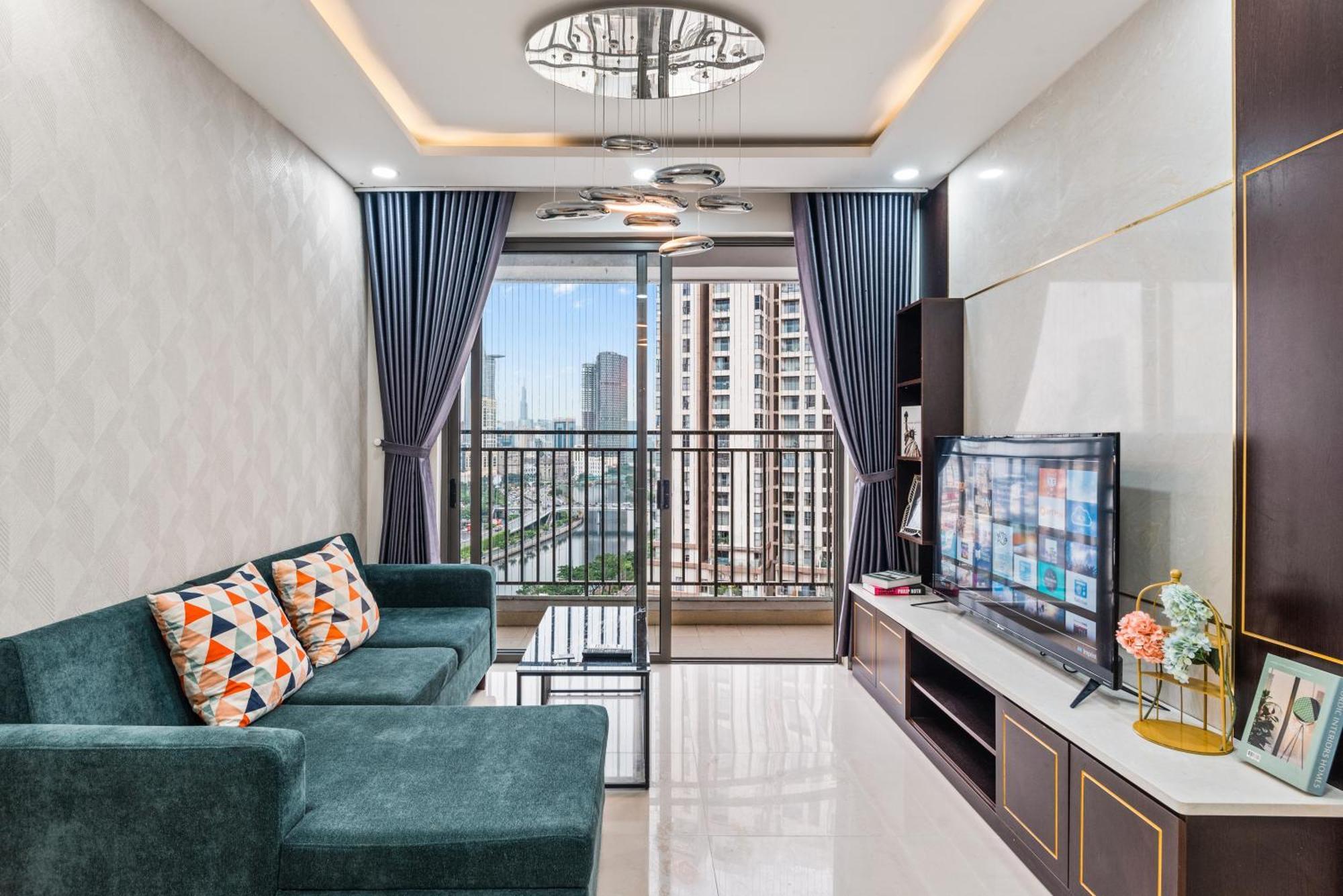 Rivergate - Căn hộ 2 phòng ngủ, Gym&Pool Cidade de Ho Chi Minh Exterior foto