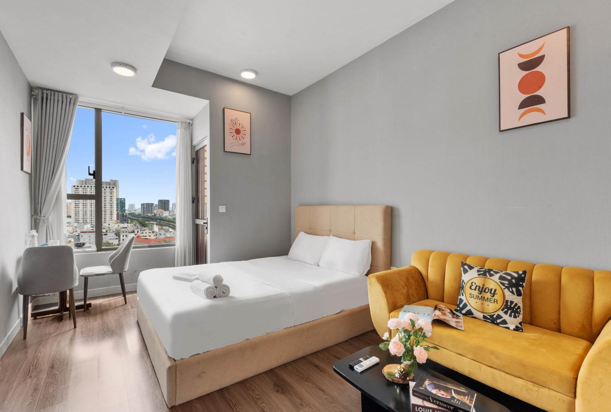 Rivergate - Căn hộ 2 phòng ngủ, Gym&Pool Cidade de Ho Chi Minh Exterior foto