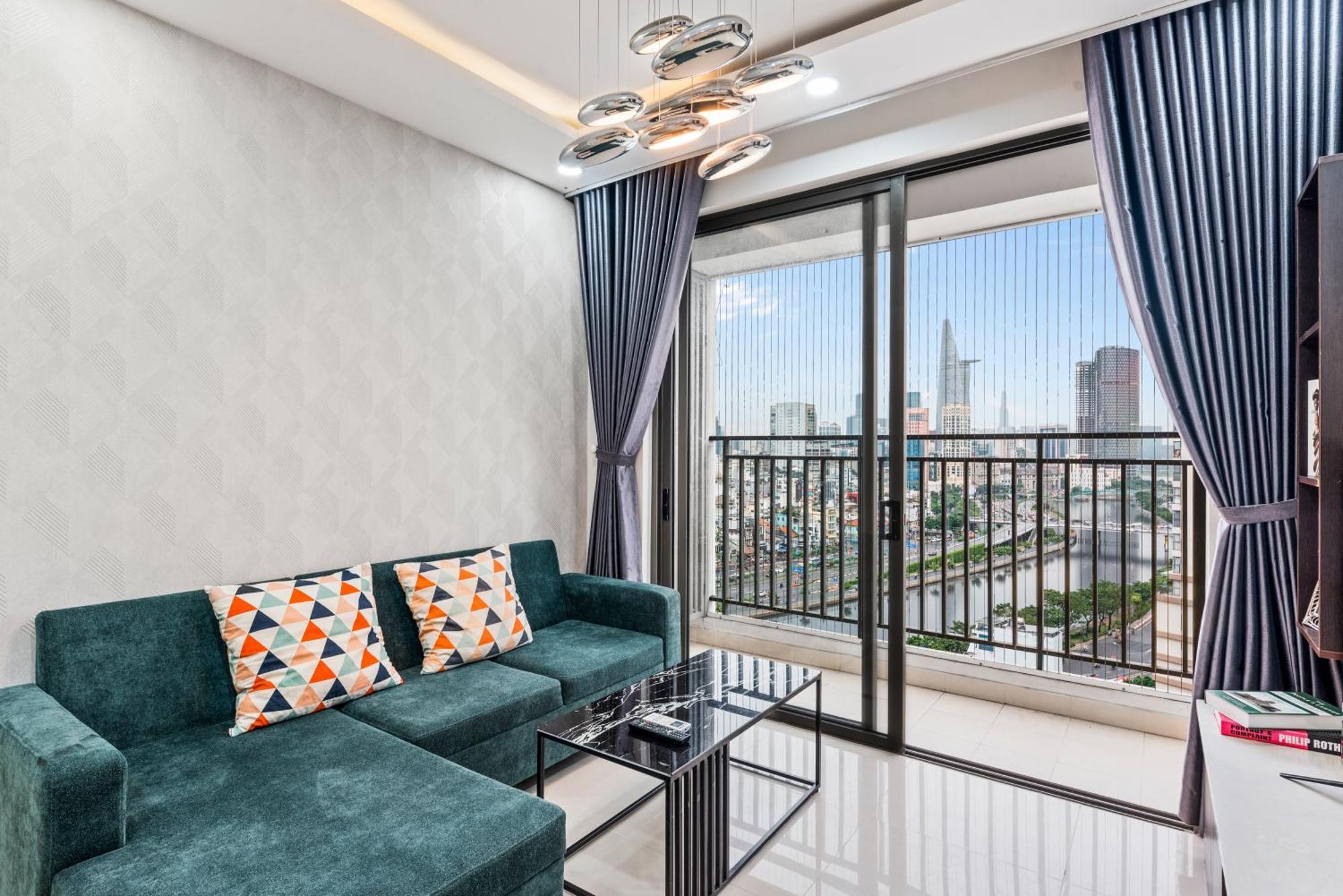 Rivergate - Căn hộ 2 phòng ngủ, Gym&Pool Cidade de Ho Chi Minh Exterior foto