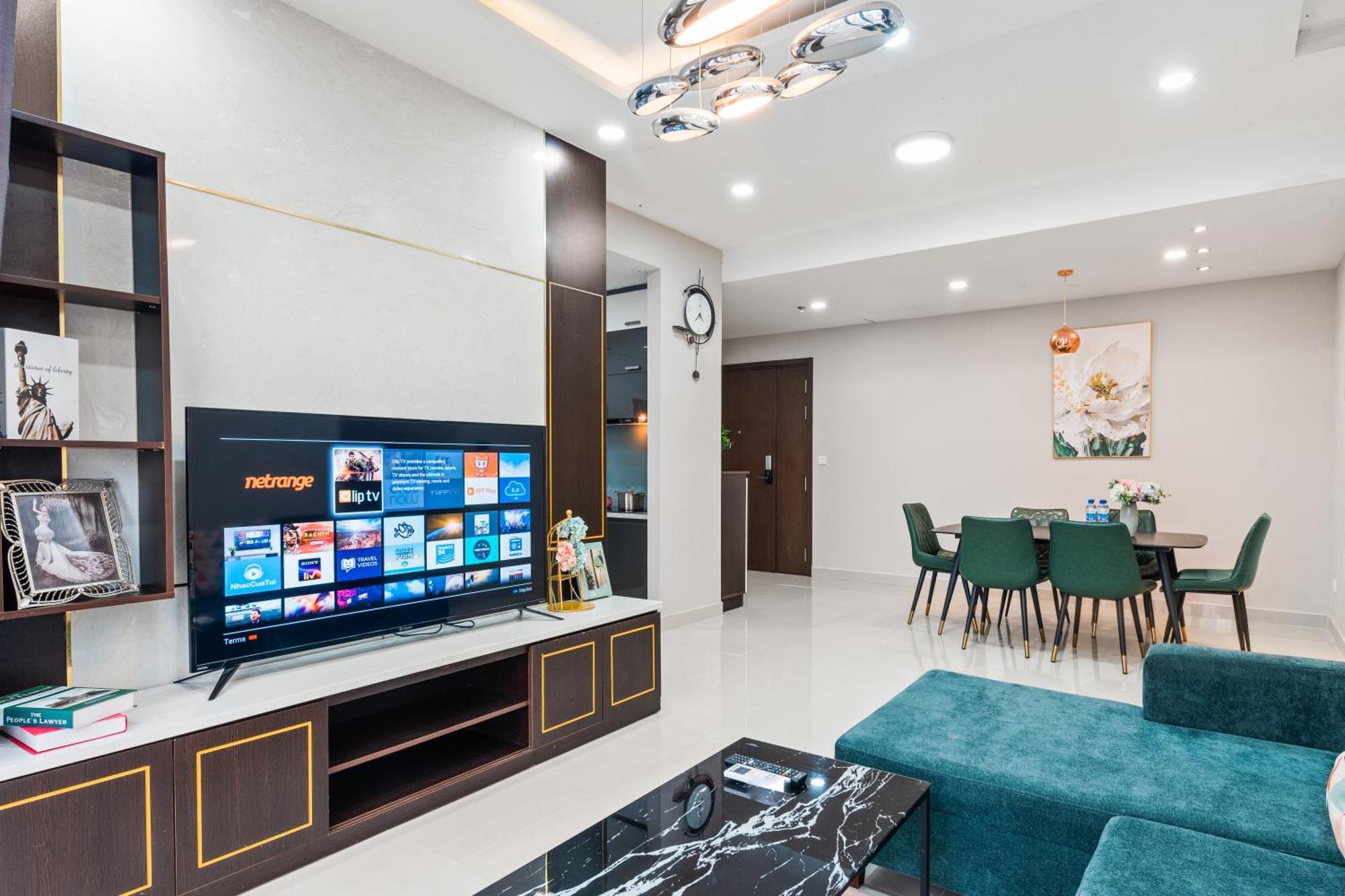 Rivergate - Căn hộ 2 phòng ngủ, Gym&Pool Cidade de Ho Chi Minh Exterior foto