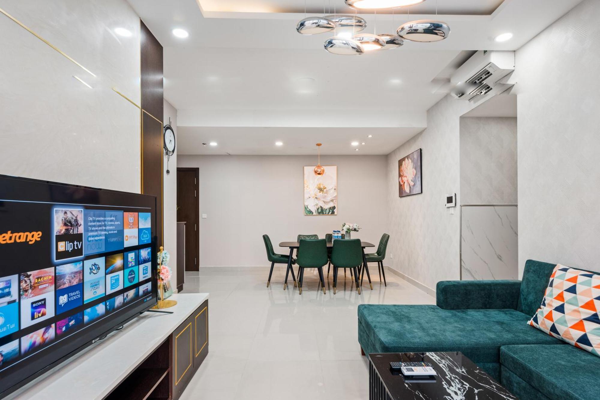 Rivergate - Căn hộ 2 phòng ngủ, Gym&Pool Cidade de Ho Chi Minh Exterior foto